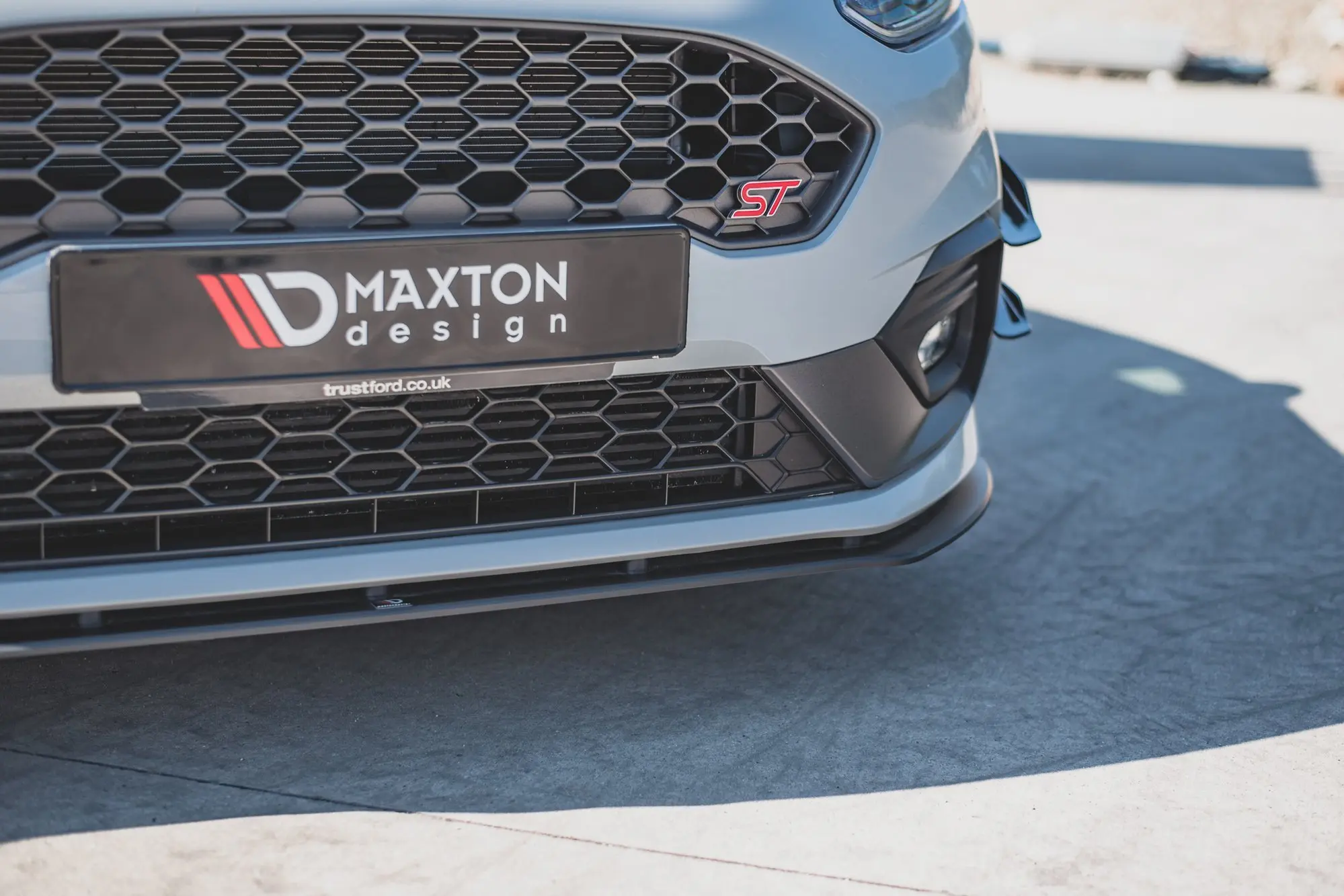 Frontspoiler Ford Fiesta Mk7 ST / ST-Line 2016 - 2023 | Racing Durability Black Edition – bilde 5