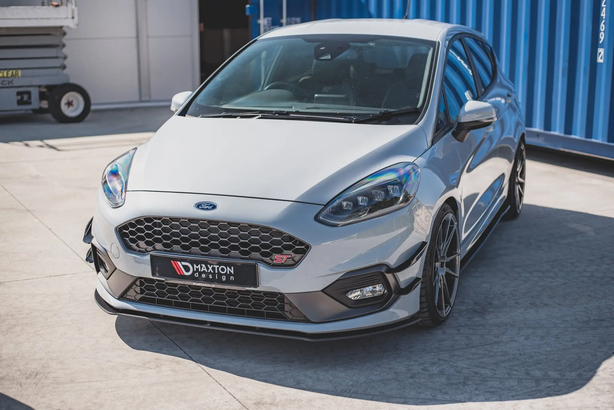 Frontspoiler Ford Fiesta Mk7 ST / ST-Line 2016 - 2023 | Racing Durability Black Edition – bilde 6