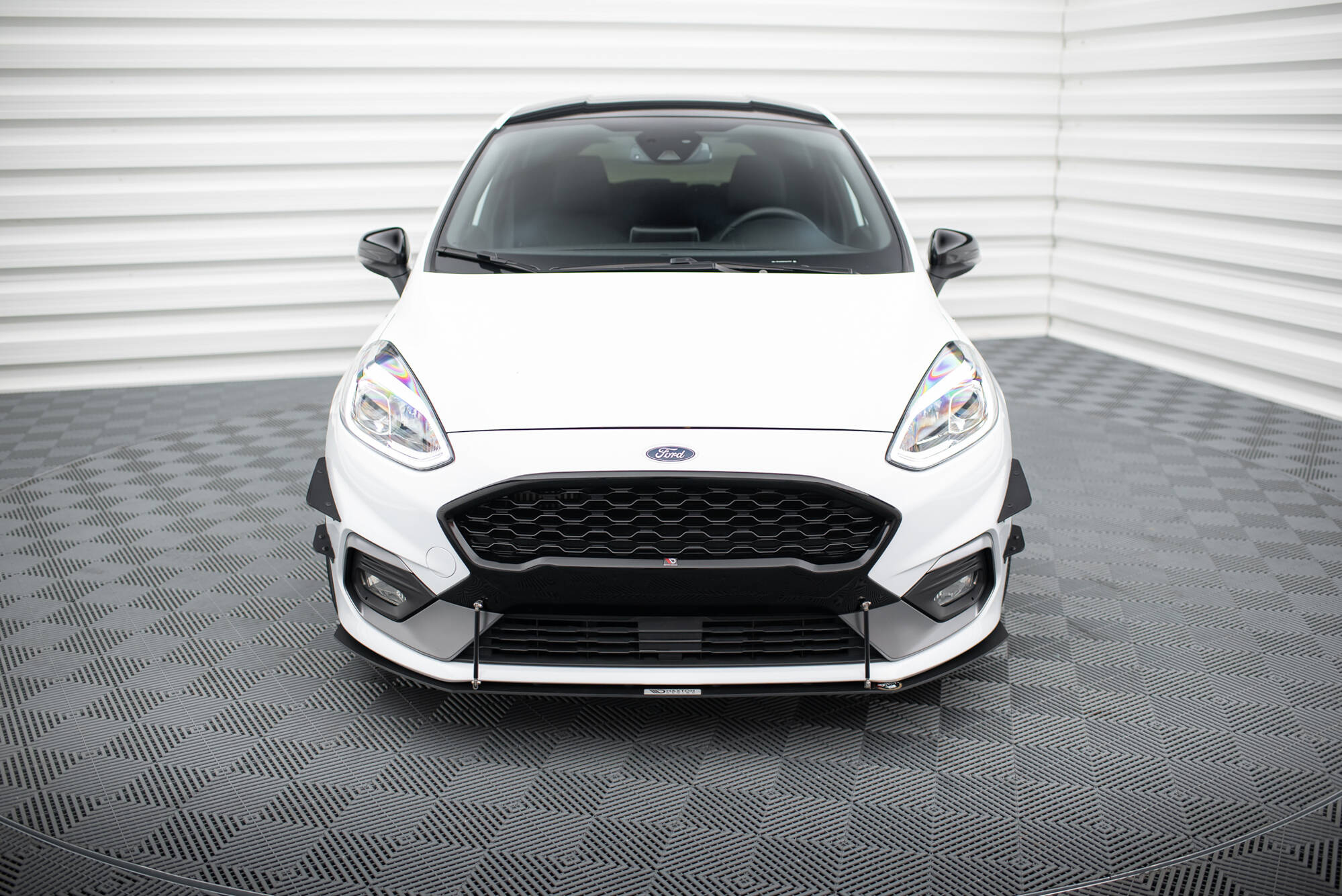 Frontspoiler Ford Fiesta (ST/ST-Line) VIII 2018 - 2021 | Sport Glossy Black Edition V2 – bilde 2