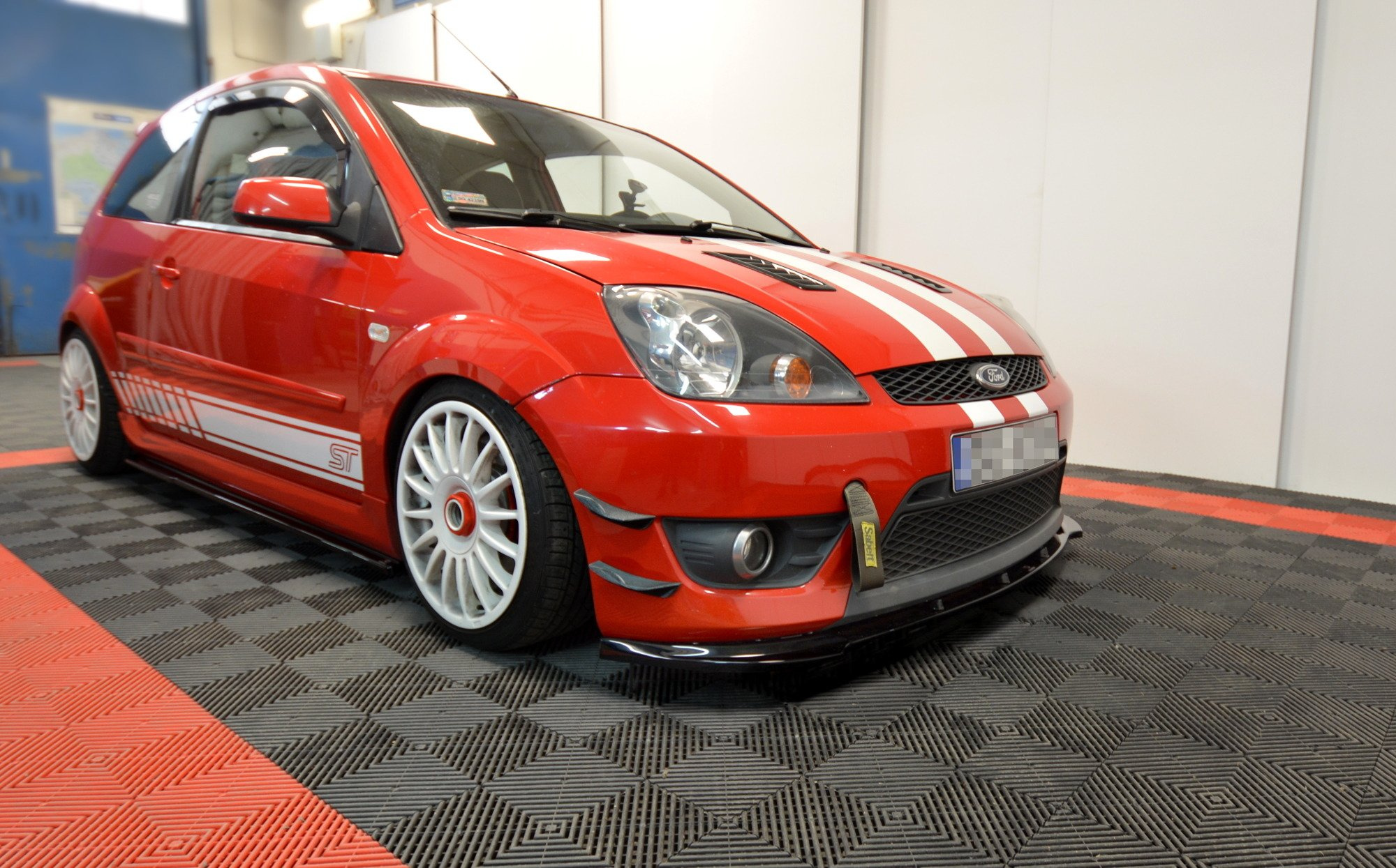 Frontspoiler Ford Fiesta ST VI 2004 - 2008 | Sport Glossy Black Edition V1