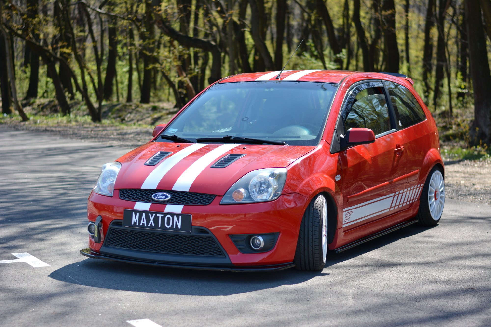 Frontspoiler Ford Fiesta ST VI 2004 - 2008 | Sport Glossy Black Edition V2