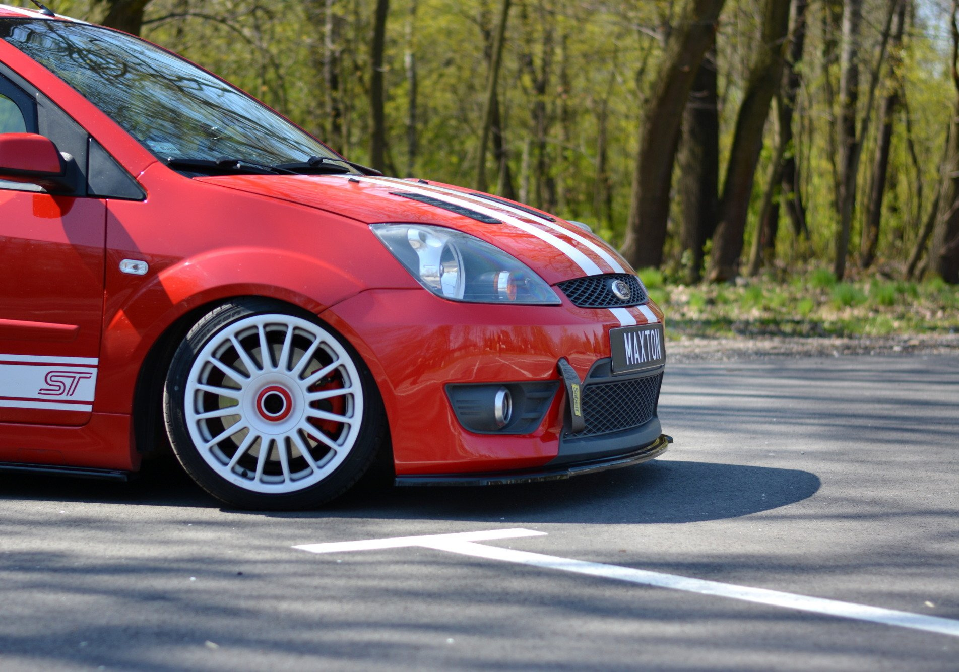 Frontspoiler Ford Fiesta ST VI 2004 - 2008 | Sport Glossy Black Edition V2 – bilde 2