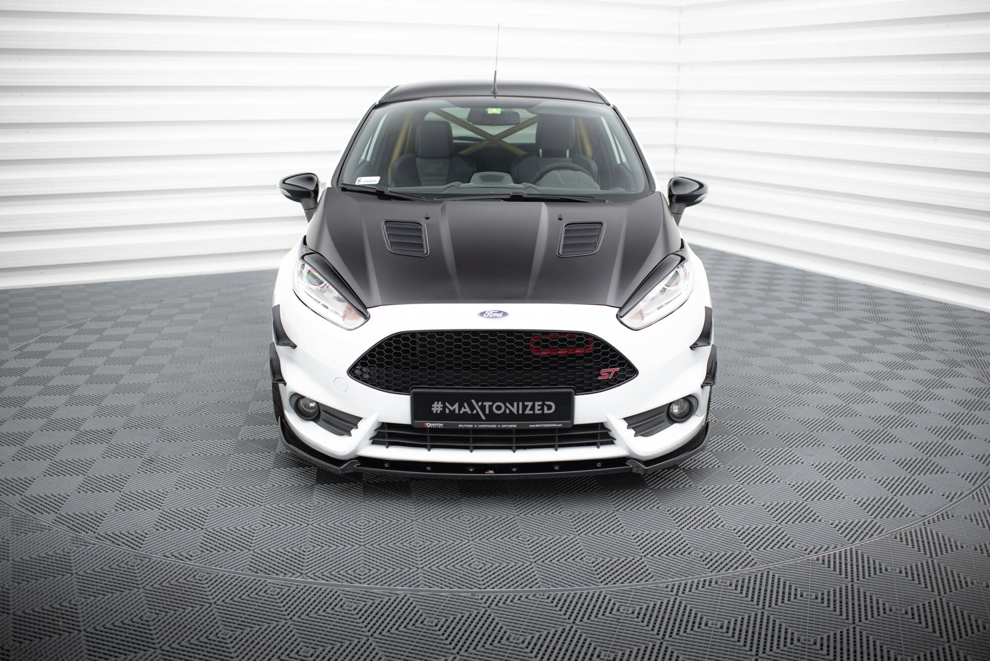 Frontspoiler Ford Fiesta ST VI Facelift 2012 - 2017 | Sport Glossy Black Edition V4 – bilde 2