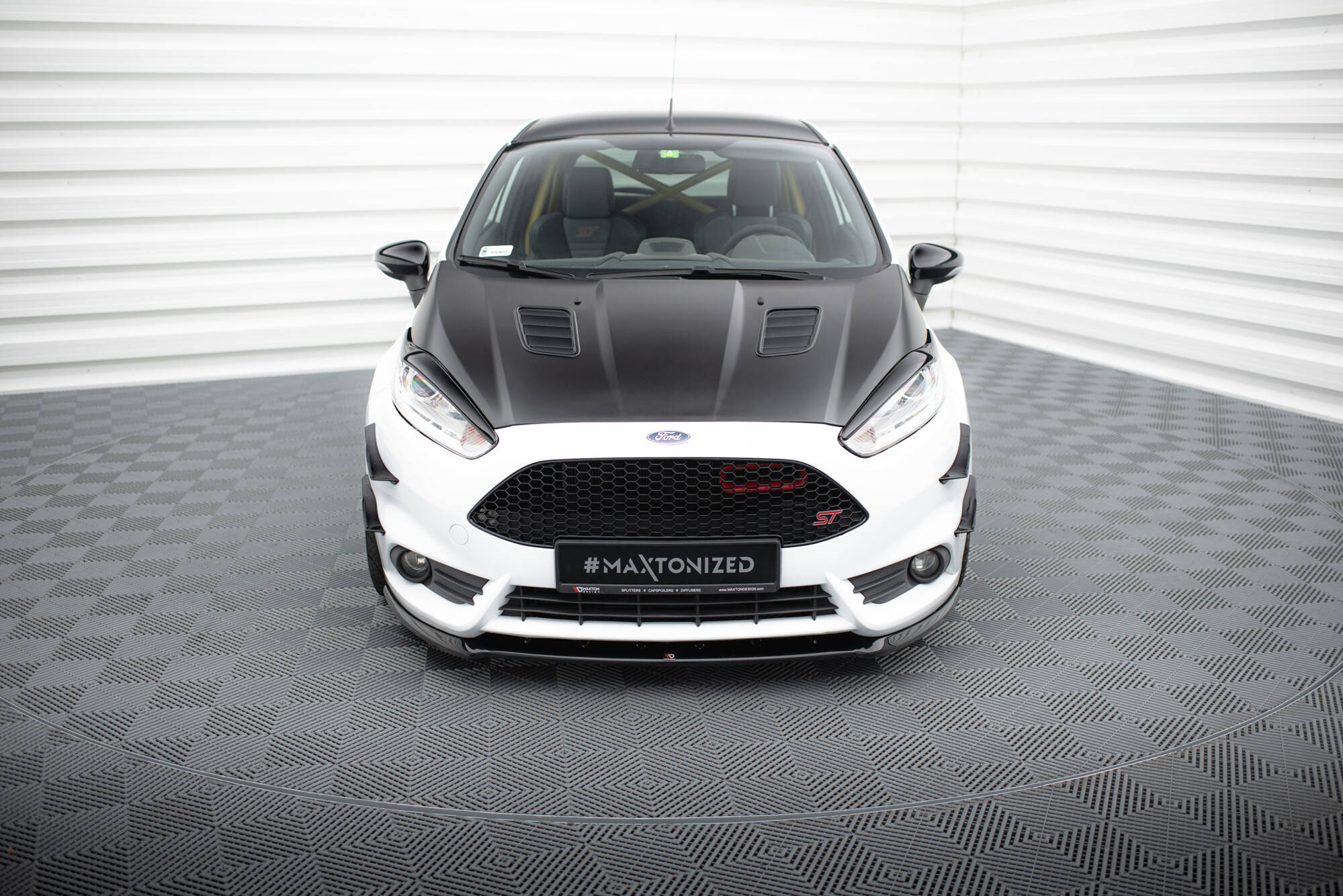 Frontspoiler Ford Fiesta ST VII Facelift 2013 - 2017 | Sport Glossy Black Edition – bilde 2