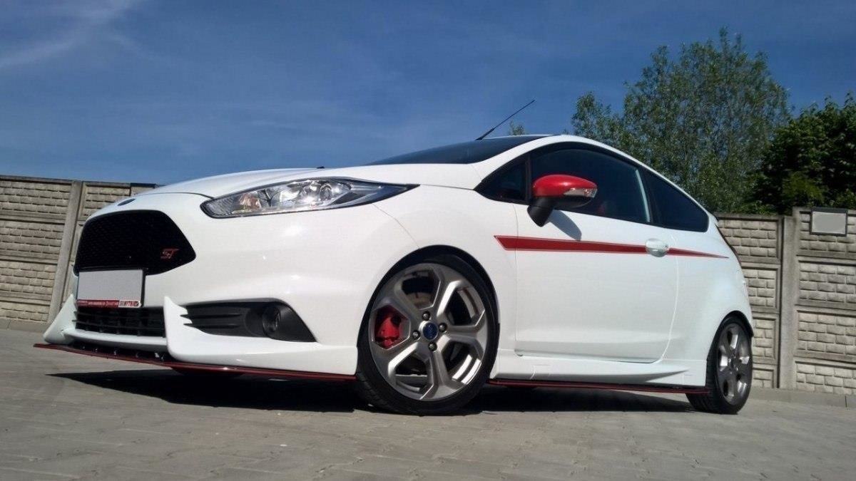 Frontspoiler Ford Fiesta ST VII Facelift 2013 - 2017 | Sport Glossy Black Edition