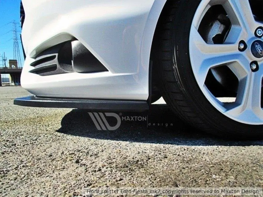 Frontspoiler Ford Fiesta VI ST Facelift 2013 - 2017 | V.1 Glossy Black Edition – bilde 3