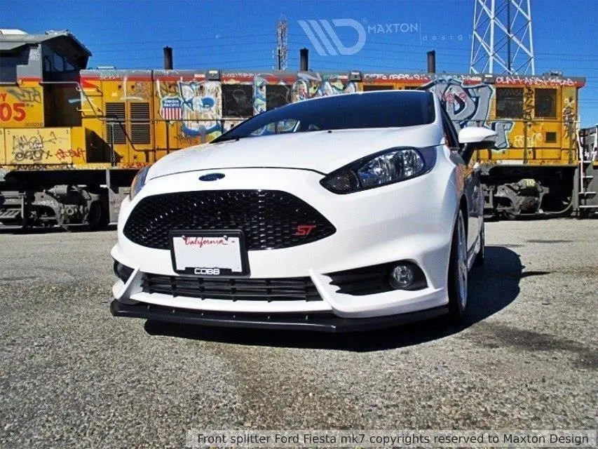 Frontspoiler Ford Fiesta VI ST Facelift 2013 - 2017 | V.1 Glossy Black Edition – bilde 4