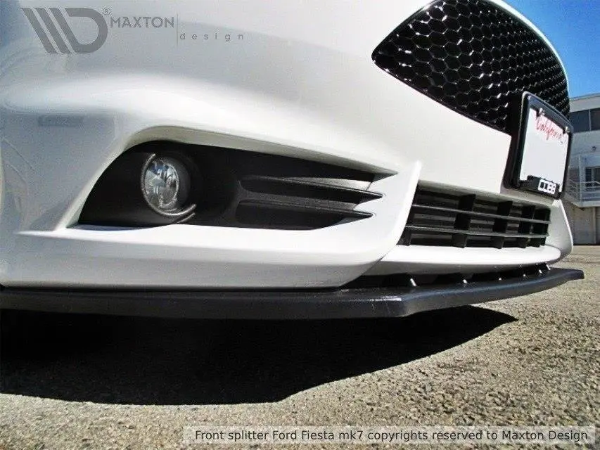 Frontspoiler Ford Fiesta VI ST Facelift 2013 - 2017 | V.1 Glossy Black Edition – bilde 5