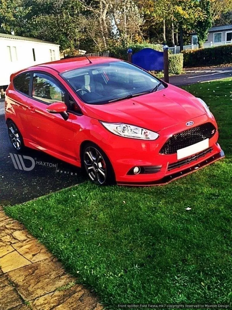 Frontspoiler Ford Fiesta VI ST Facelift 2013 - 2017 | V.1 Glossy Black Edition – bilde 6