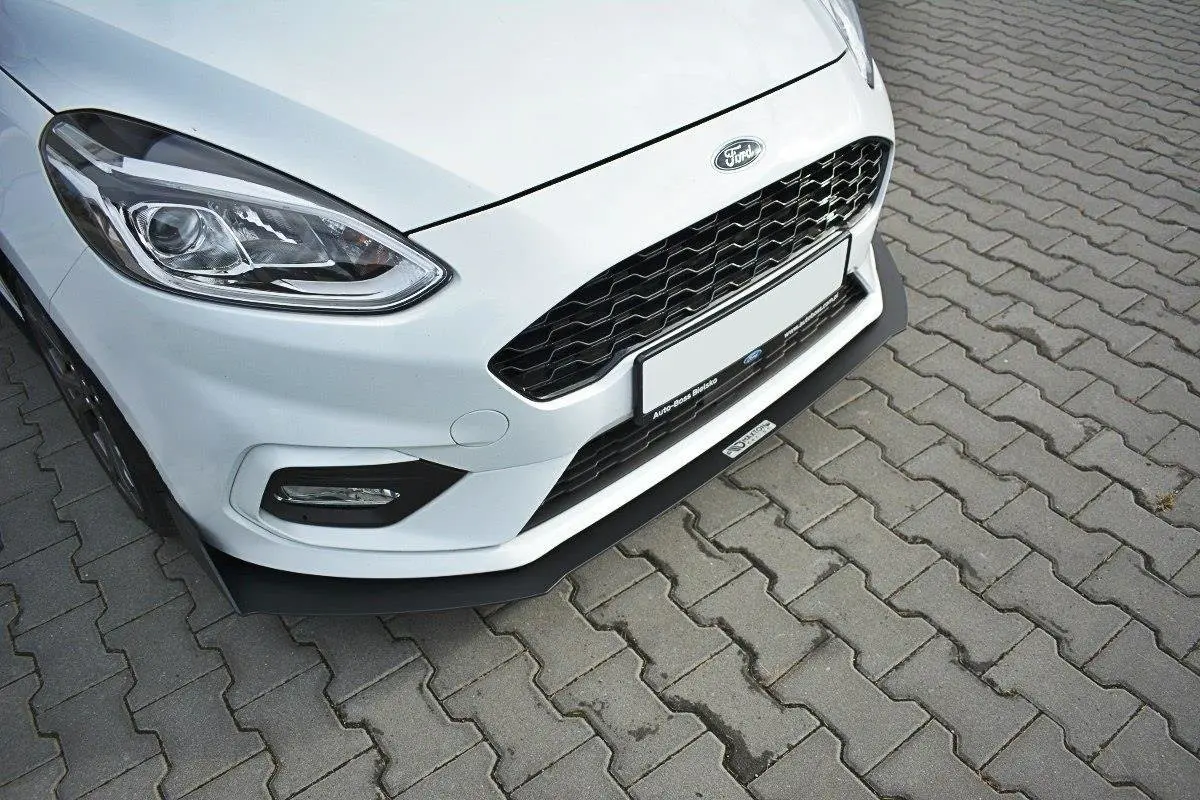 Frontspoiler Ford Fiesta VII ST-Line 2017-2021 / Fiesta VII ST 2018-2021 | V.1 Racing Black Edition