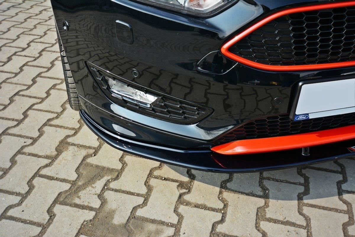 Frontspoiler Ford Focus 3 ST-Line Facelift 2015 - 2018 | Sport Glossy Black Edition V1 – bilde 2