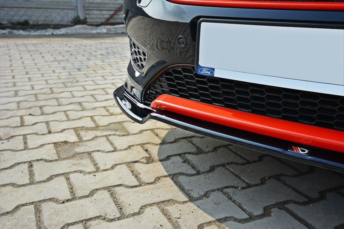 Frontspoiler Ford Focus 3 ST-Line Facelift 2015 - 2018 | Sport Glossy Black Edition V2 – bilde 2