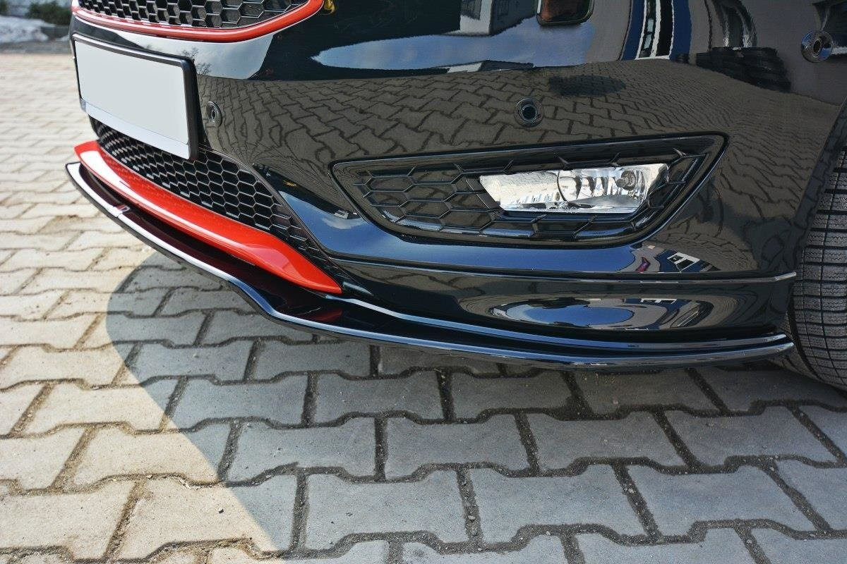 Frontspoiler Ford Focus 3 ST-Line Facelift 2015 - 2018 | Sport Glossy Black Edition V2 – bilde 3