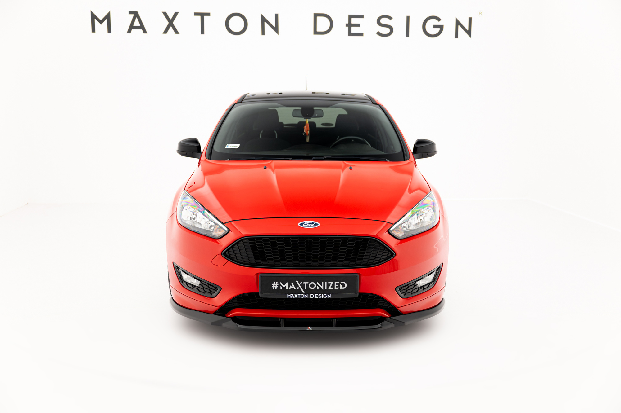 Frontspoiler Ford Focus III 2014 - 2018 | V3 Sport Glossy Black Edition – bilde 2