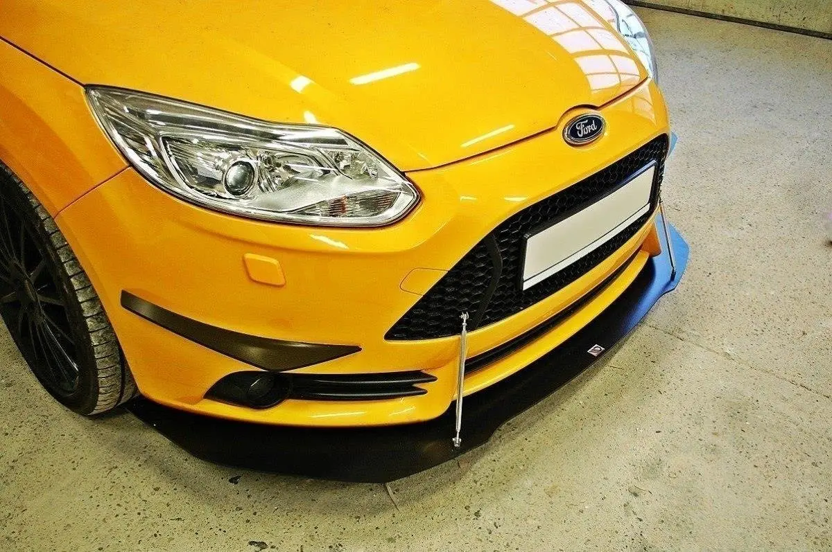 Frontspoiler Ford Focus III ST 2012-2014 │ V.1 Racing Black Edition – bilde 2