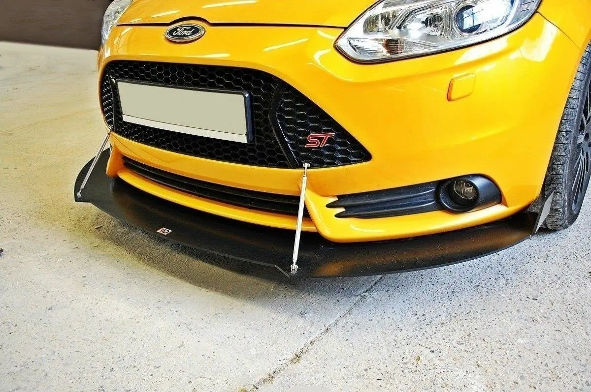 Frontspoiler Ford Focus III ST 2012-2014 │ V.2 Racing Black Edition – bilde 2