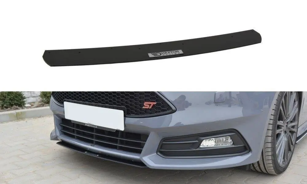 Frontspoiler Ford Focus III ST 2014 - 2019 │ V.3 Racing Black Edition – bilde 2