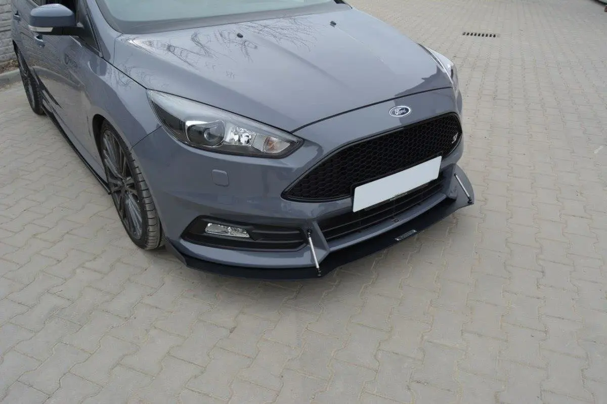 Frontspoiler Ford Focus III ST Facelift 2015-2018 │ V.2 Racing Black Edition