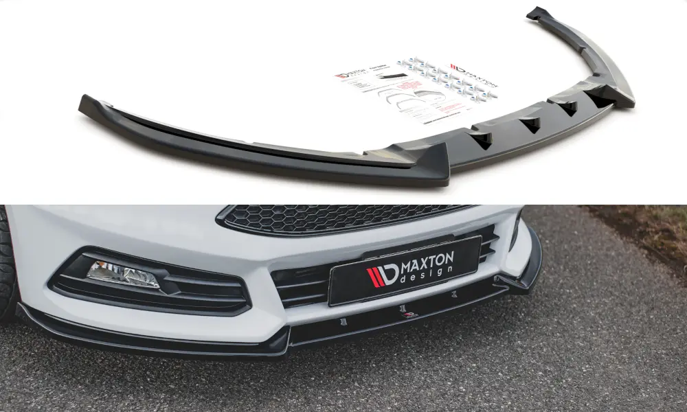 Frontspoiler Ford Focus III ST Facelift 2015 - 2018 │ V.4 Glossy Black Edition – bilde 4