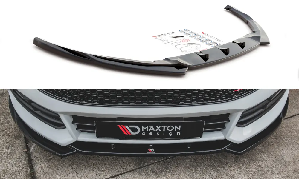 Frontspoiler Ford Focus III ST Facelift 2015-2018 | V.5 Glossy Black Edition – bilde 3