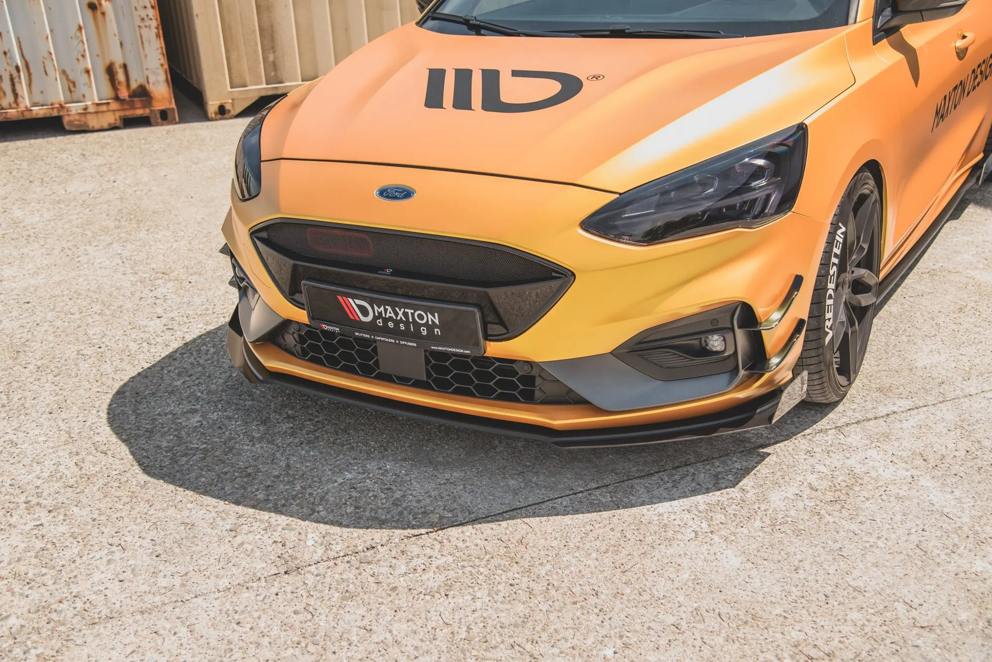 Frontspoiler Ford Focus IV ST-Line 2018-> / Focus IV ST 2019-> | Racing Durability Black Edition – bilde 3