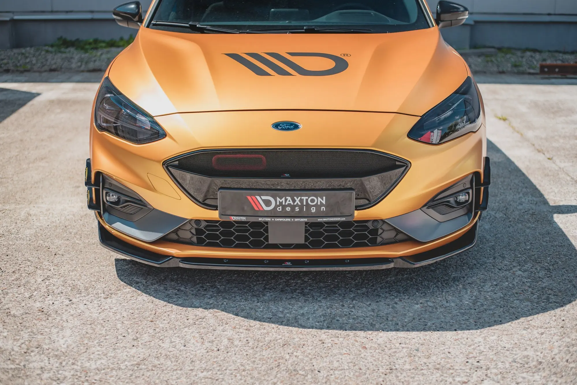Frontspoiler Ford Focus IV ST-Line 2018-> / Focus IV ST 2019-> | V.7 Glossy Black Edition – bilde 4