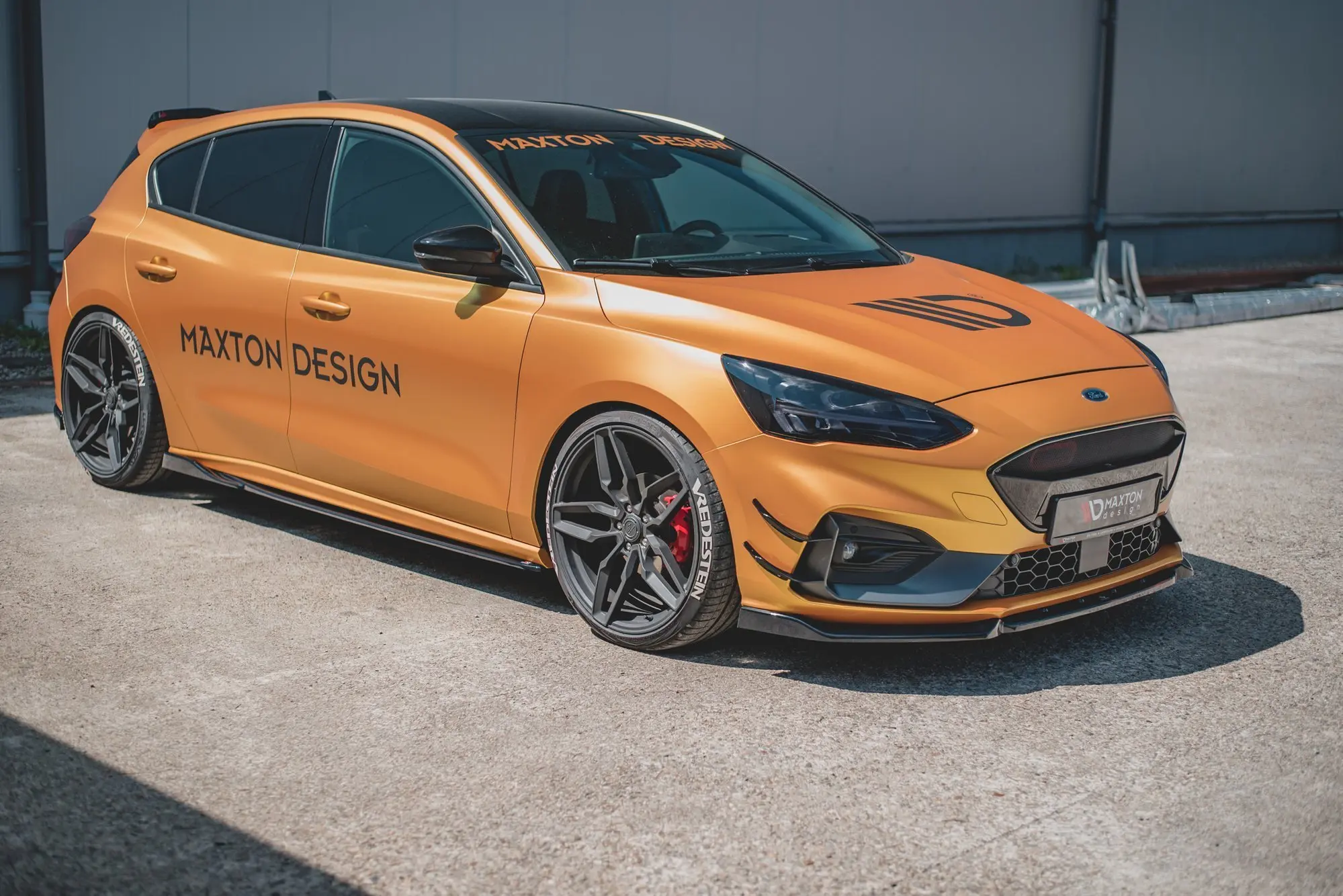 Frontspoiler Ford Focus IV ST-Line 2018-> / Focus IV ST 2019-> | V.7 Glossy Black Edition – bilde 6