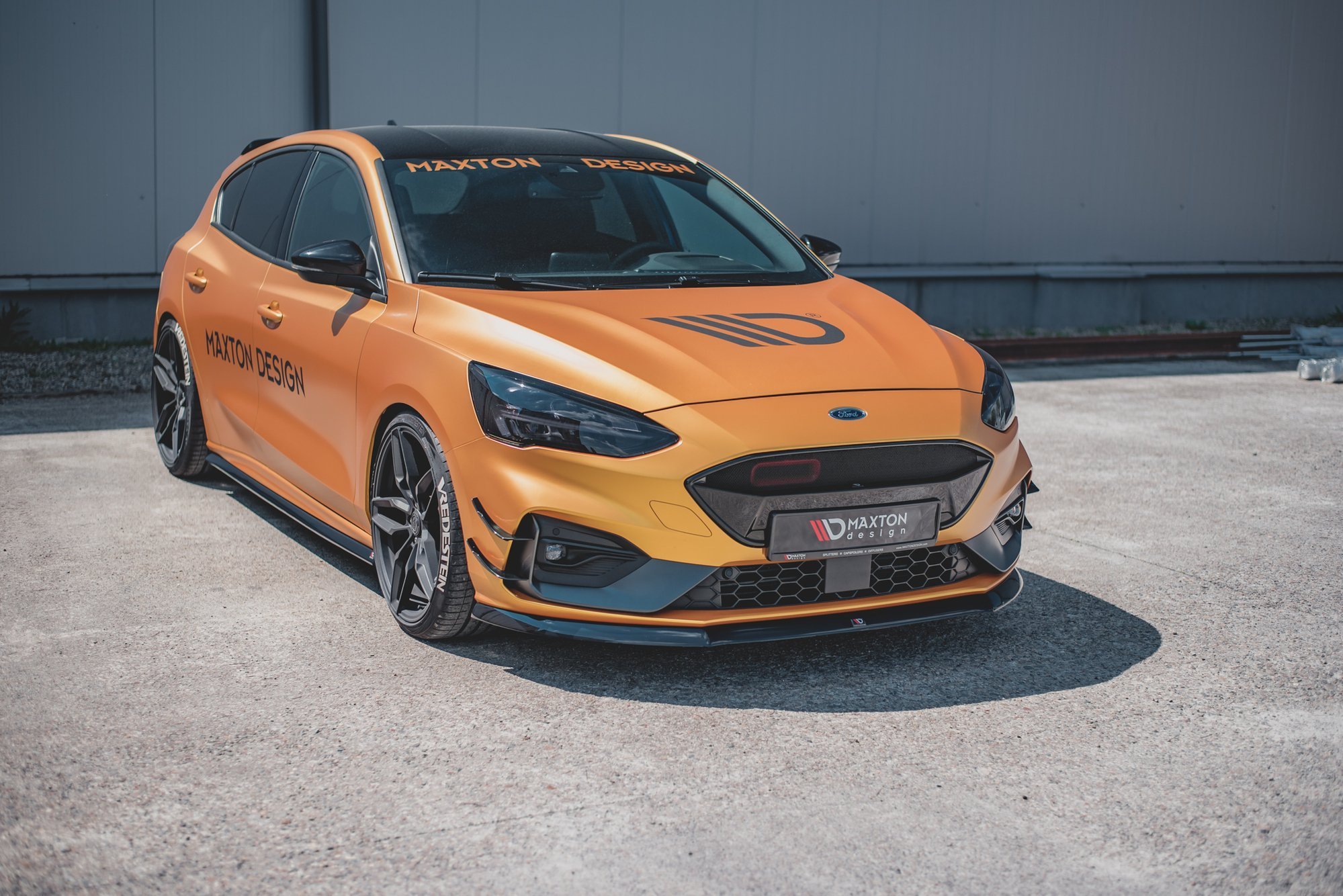 Frontspoiler Ford Focus IV ST-Line 2018-> / Focus IV ST 2019-> | V.8 Glossy Black Edition – bilde 3