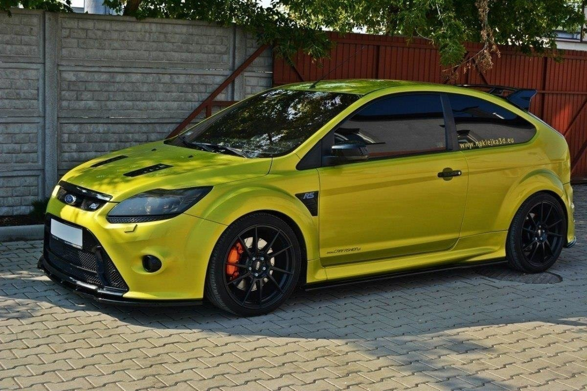 Frontspoiler Ford Focus RS II 2008 - 2010 | Sport Glossy Black Edition V1 – bilde 2
