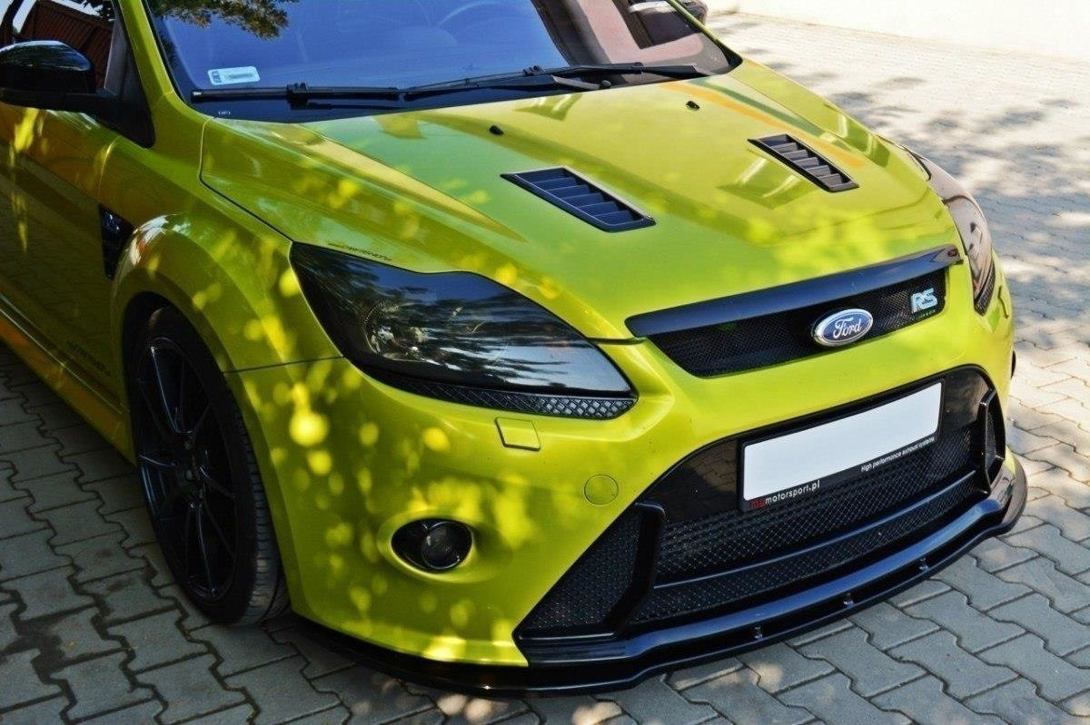 Frontspoiler Ford Focus RS II 2008 - 2010 | Sport Glossy Black Edition V1 – bilde 3