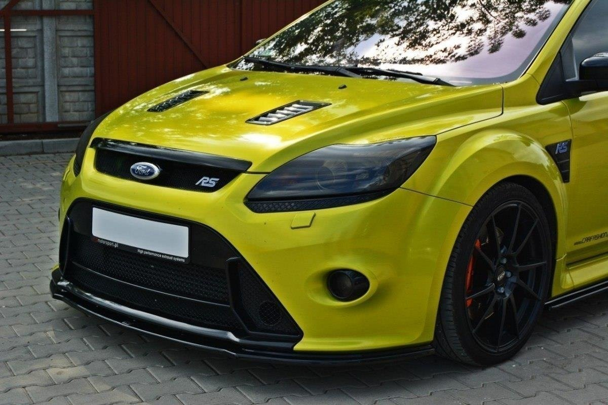 Frontspoiler Ford Focus RS II 2008 - 2011 | Sport Glossy Black Edition V2