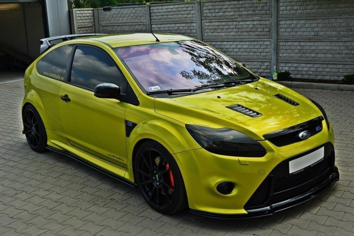 Frontspoiler Ford Focus RS II 2008 - 2011 | Sport Glossy Black Edition V2 – bilde 3