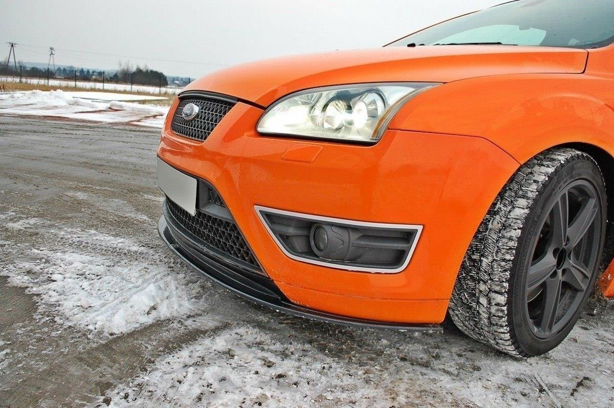 Frontspoiler Ford Focus ST II 2005 - 2007 | Sport Glossy Black Edition V2 – bilde 2