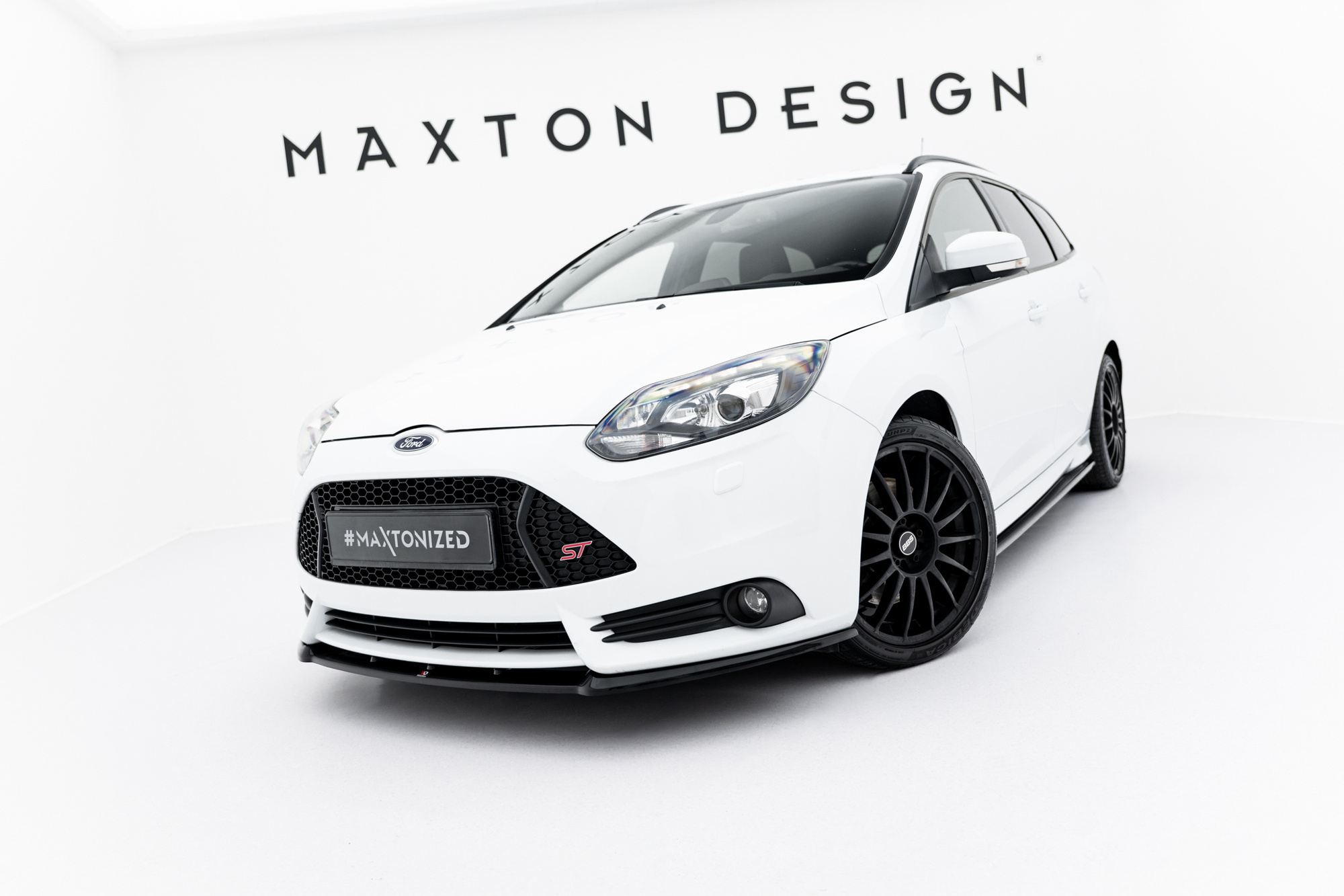 Frontspoiler Ford Focus ST III 2012 - 2014 | Sport Glossy Black Edition