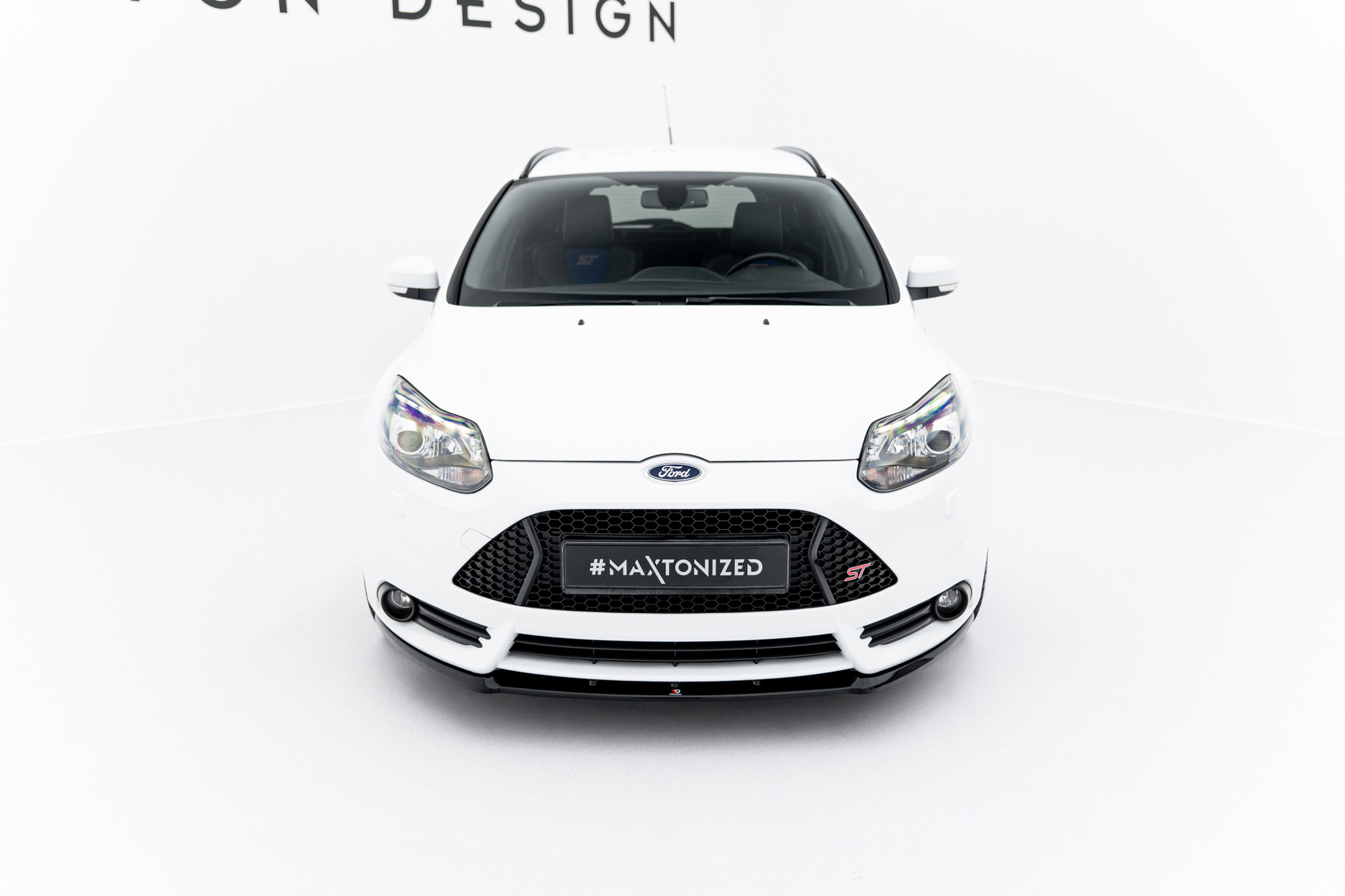 Frontspoiler Ford Focus ST III 2012 - 2014 | Sport Glossy Black Edition – bilde 2