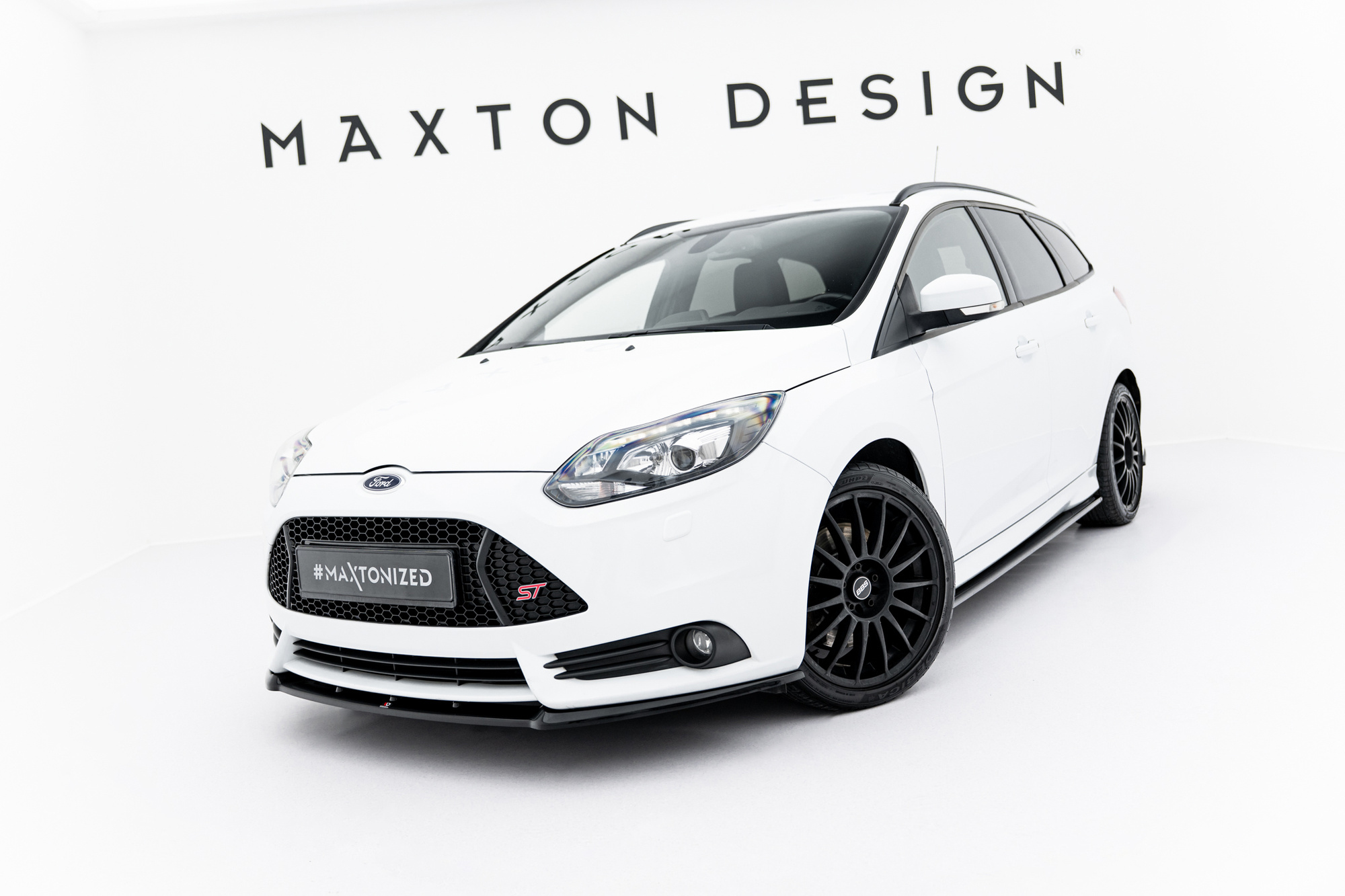 Frontspoiler Ford Focus ST III 2012 - 2014 | Sport Glossy Black Edition – bilde 4