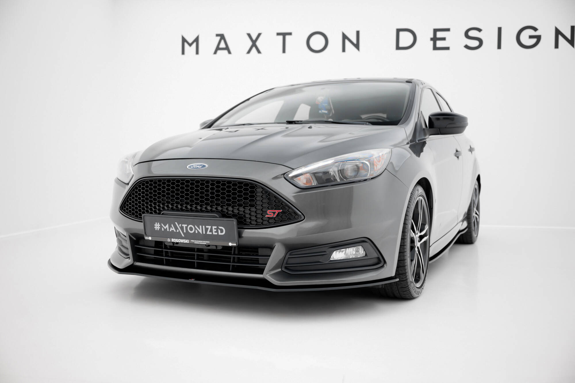 Frontspoiler Ford Focus ST III Facelift 2015 - 2018 | Sport Glossy Black Edition