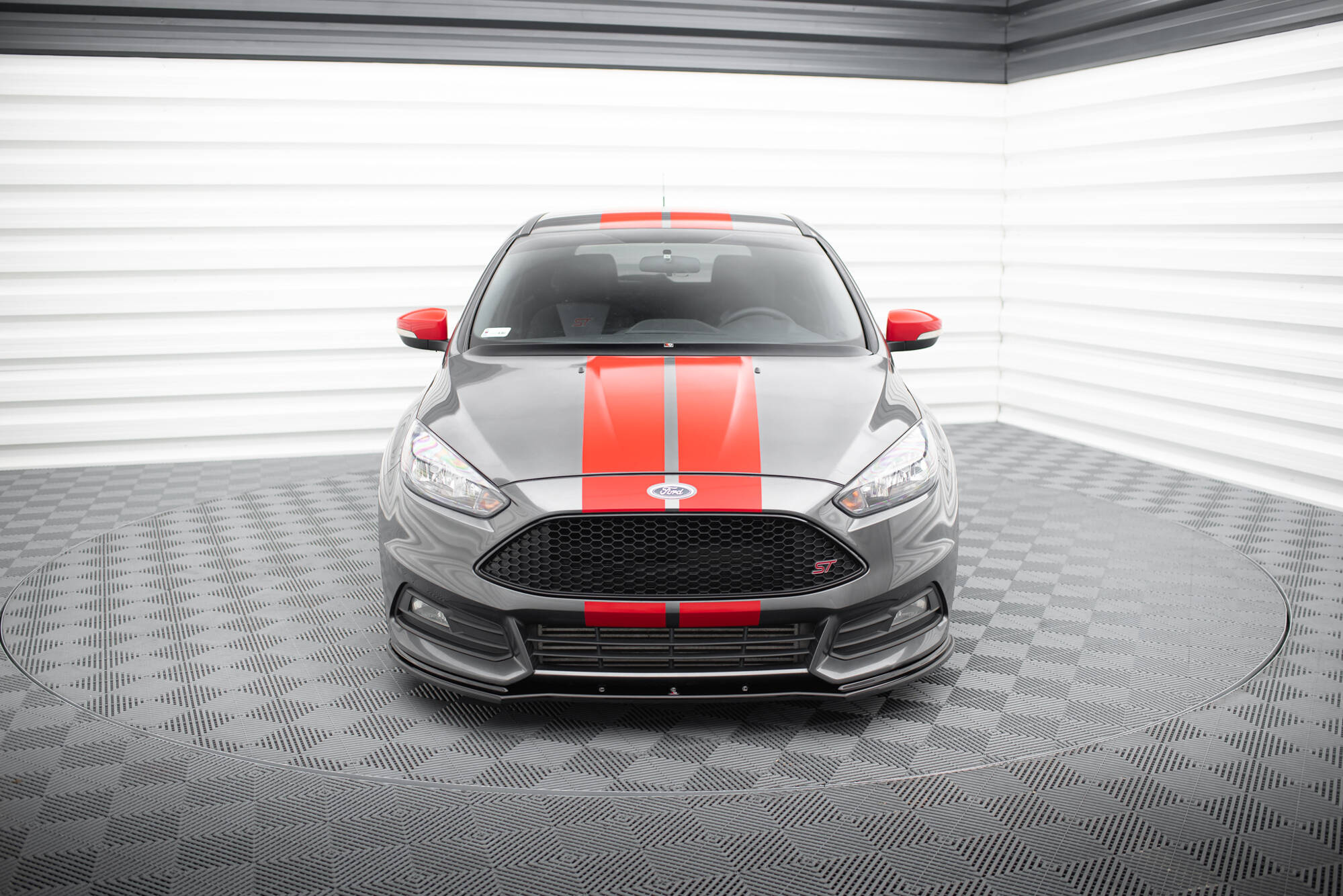 Frontspoiler Ford Focus ST III Facelift 2015 - 2018 | Sport Glossy Black Edition V1 – bilde 2