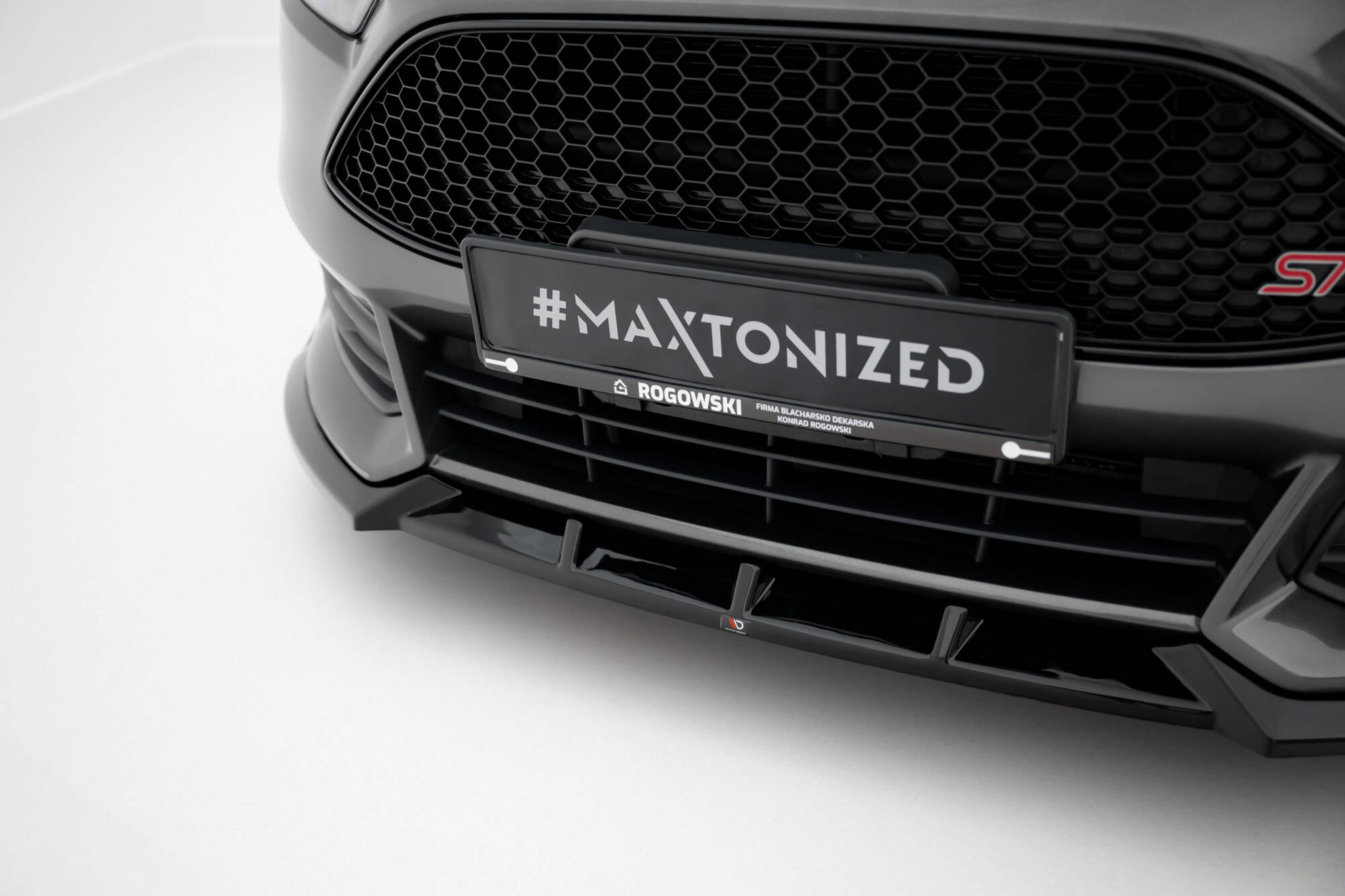 Frontspoiler Ford Focus ST III Facelift 2015 - 2018 | Sport Glossy Black Edition V6 – bilde 3
