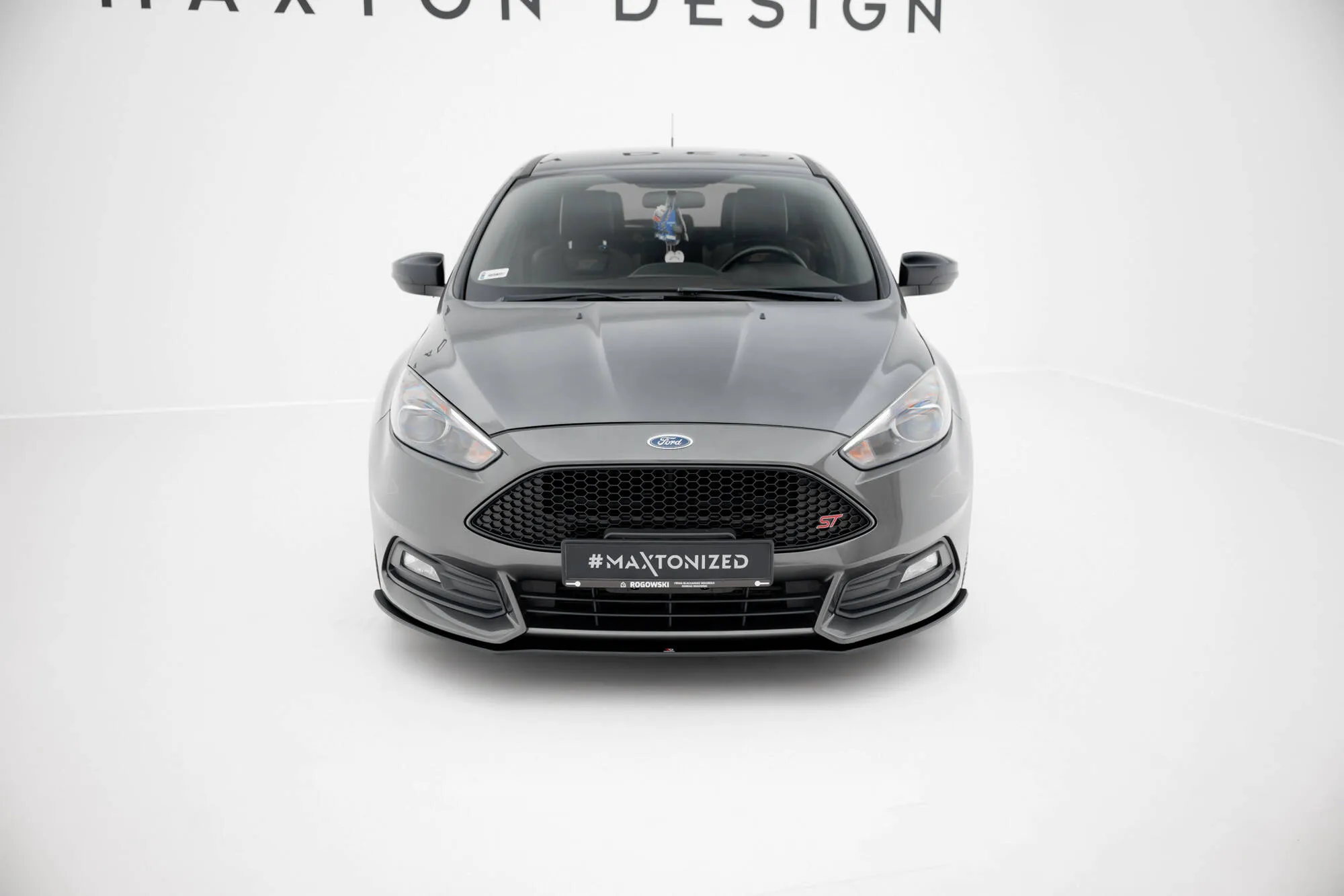 Frontspoiler Ford Focus ST III Facelift 2015 - 2018 | Street Pro Black Edition – bilde 2