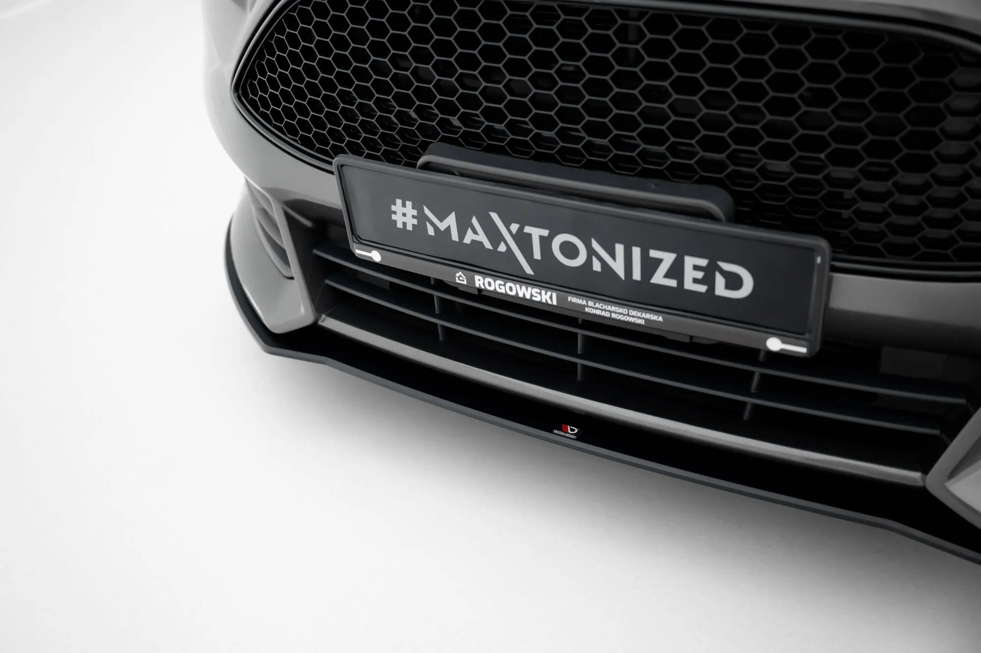 Frontspoiler Ford Focus ST III Facelift 2015 - 2018 | Street Pro Black Edition – bilde 3
