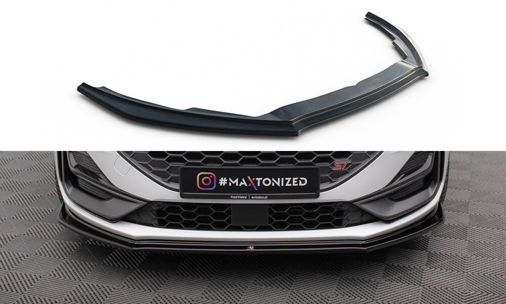 Frontspoiler Ford Focus (ST/ST-Line Estate) IV Facelift 2021 -> | V4 Sport Glossy Black Edition