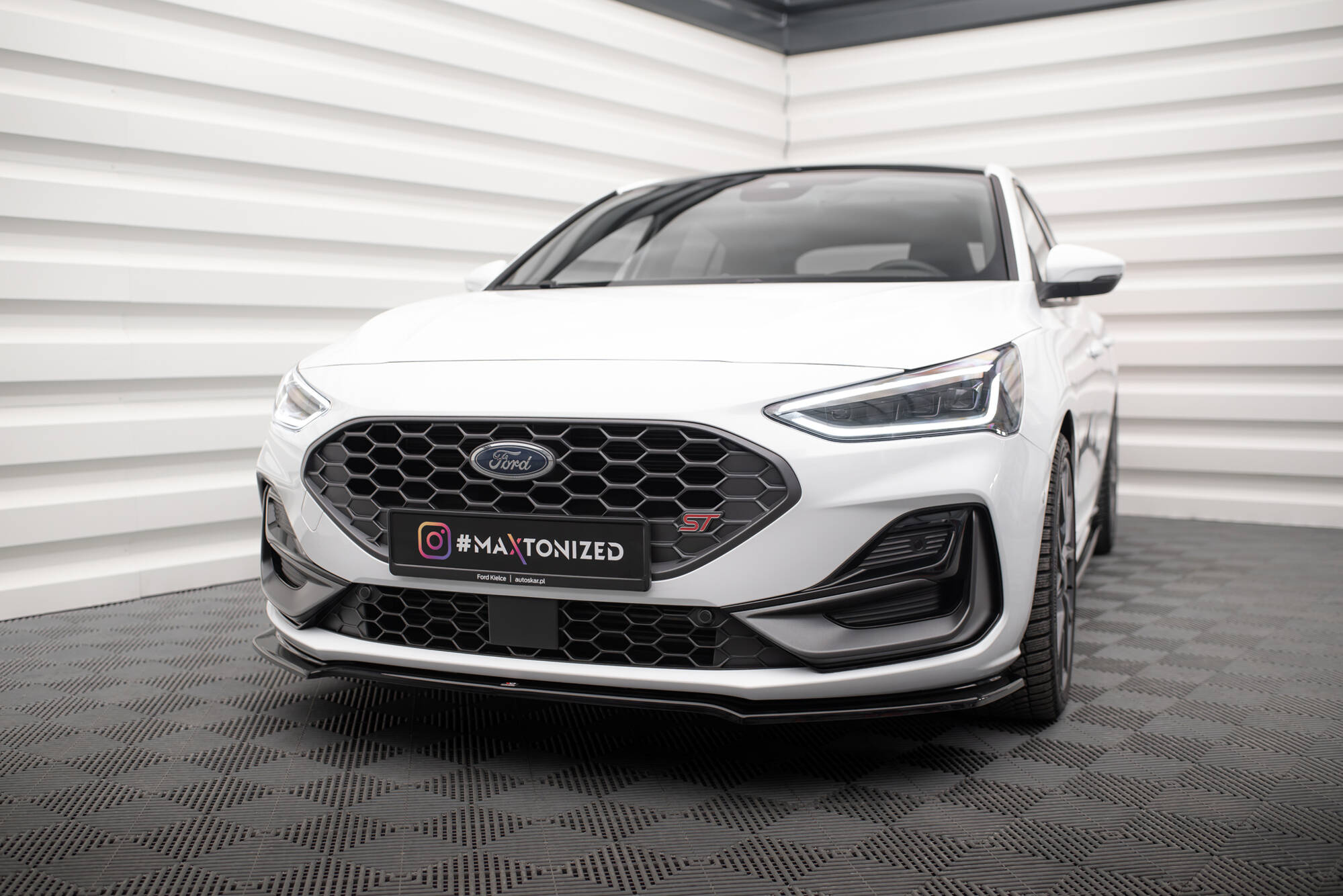 Frontspoiler Ford Focus (ST/ST-Line) IV Facelift 2021 -> | Sport Glossy Black Edition V1