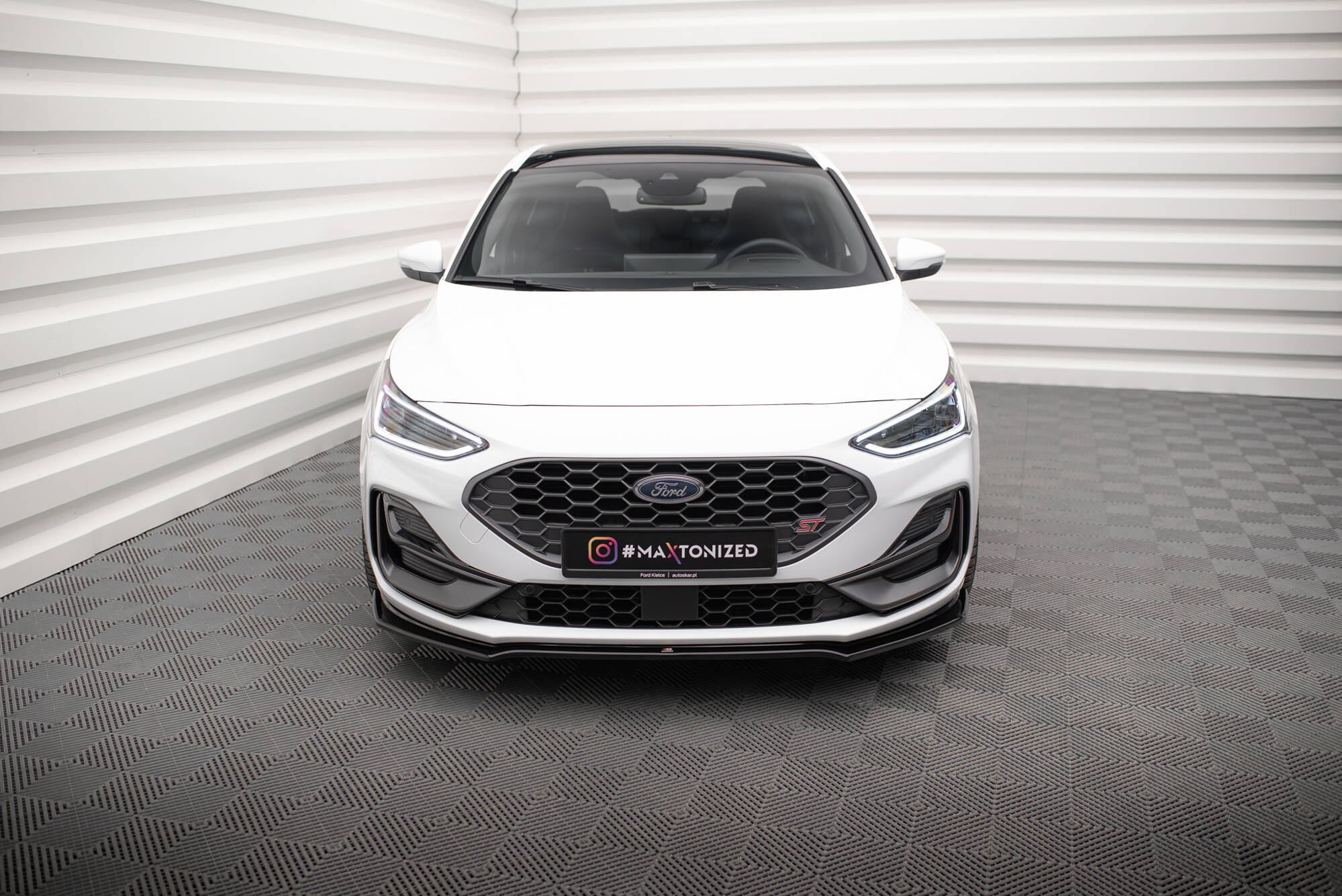 Frontspoiler Ford Focus (ST/ST-Line) IV Facelift 2021 -> | Sport Glossy Black Edition V1 – bilde 2