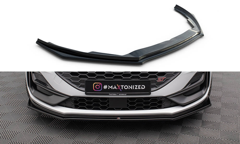 Frontspoiler Ford Focus (ST/ST-Line) IV Facelift 2021 -> | V5 Sport Glossy Black Edition