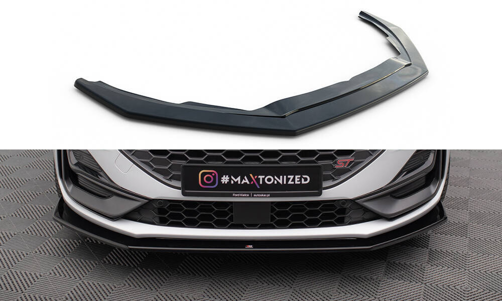 Frontspoiler Ford Focus (ST/ST-Line) IV Facelift 2021 -> | V6 Sport Glossy Black Edition