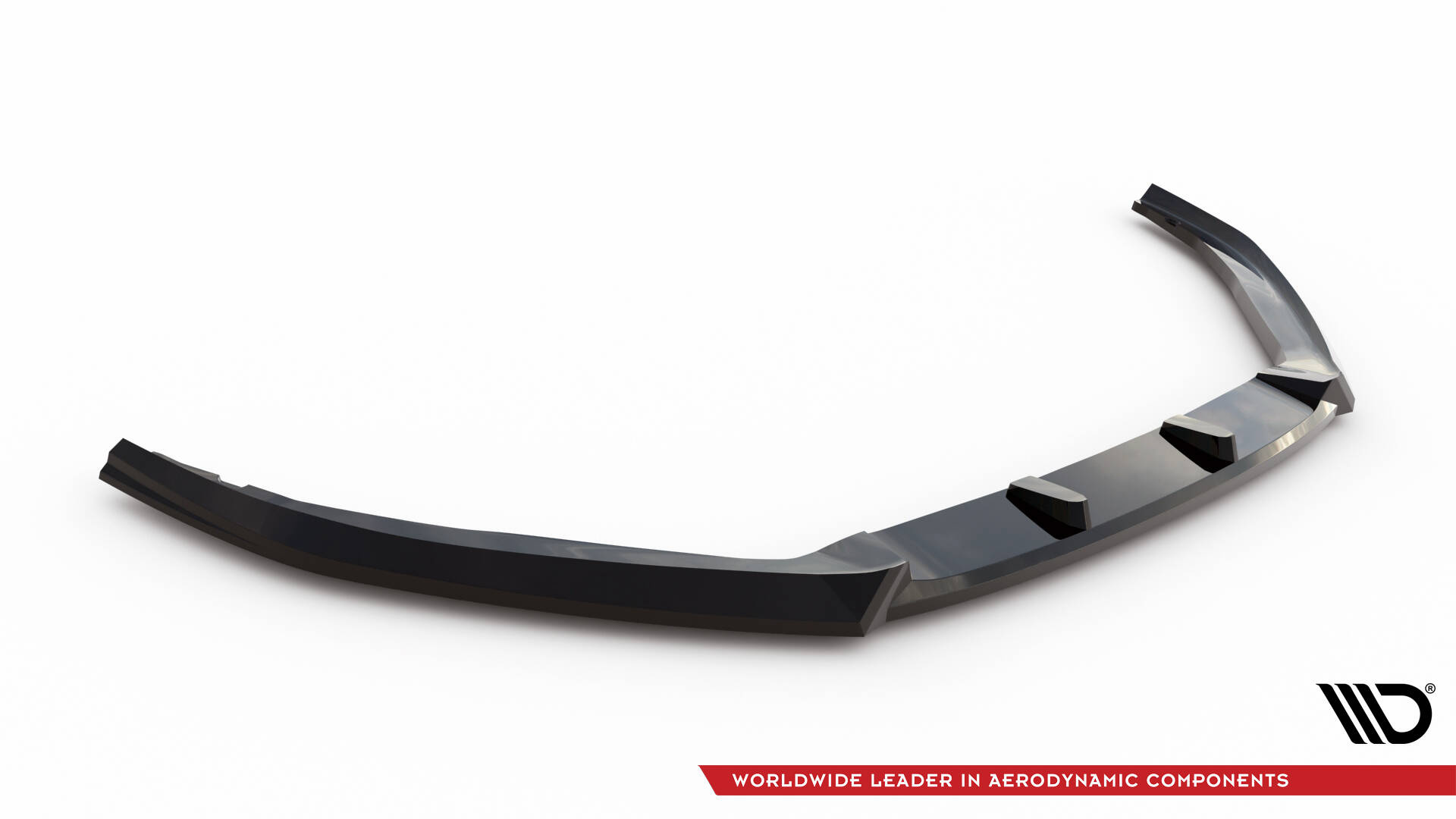 Frontspoiler Ford Focus Vignale IV 2018 - 2021 | V2 Sport Glossy Black Edition – bilde 5