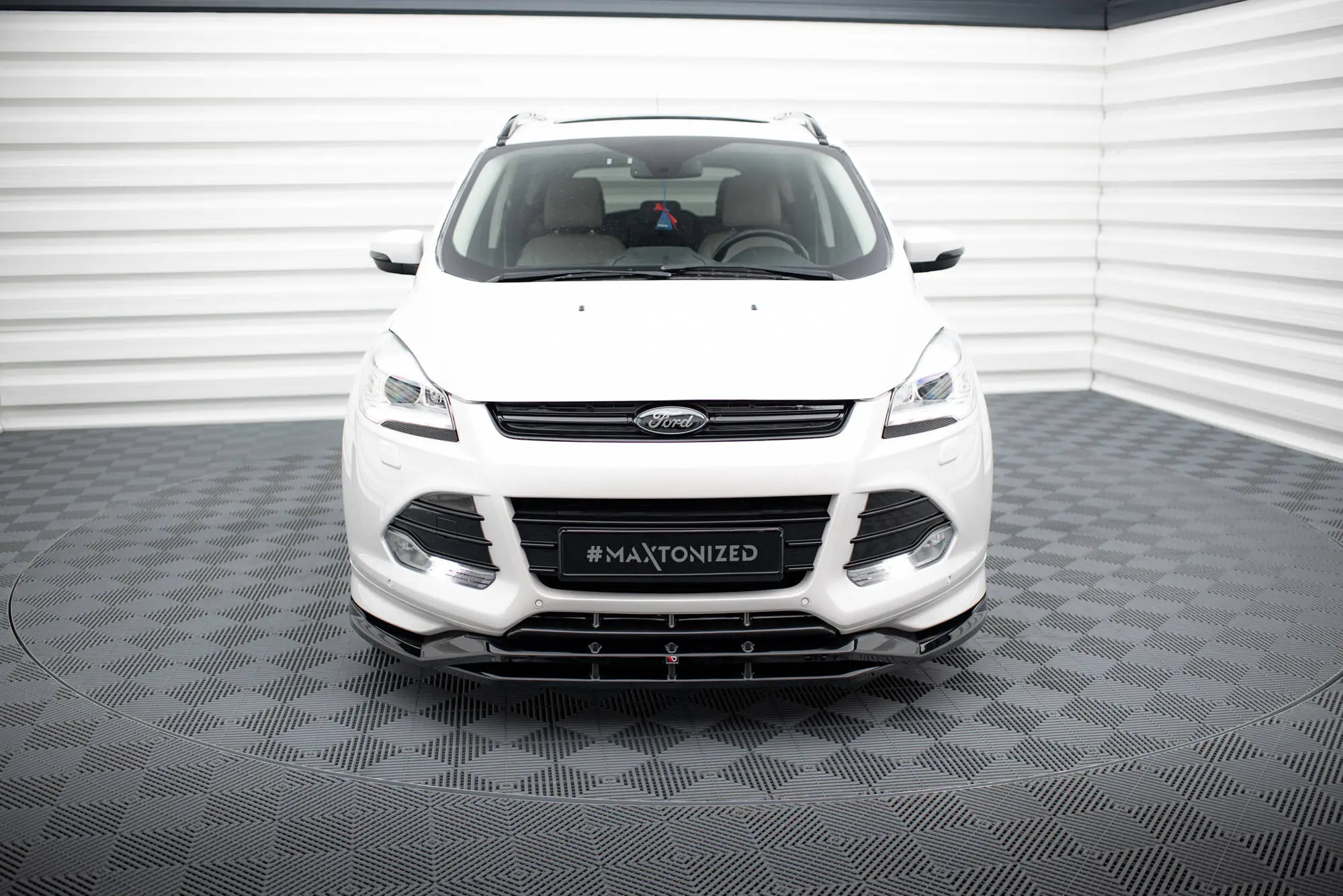 Frontspoiler Ford Kuga II ST-Line 2013 - 2016 | Glossy Black Edition – bilde 4