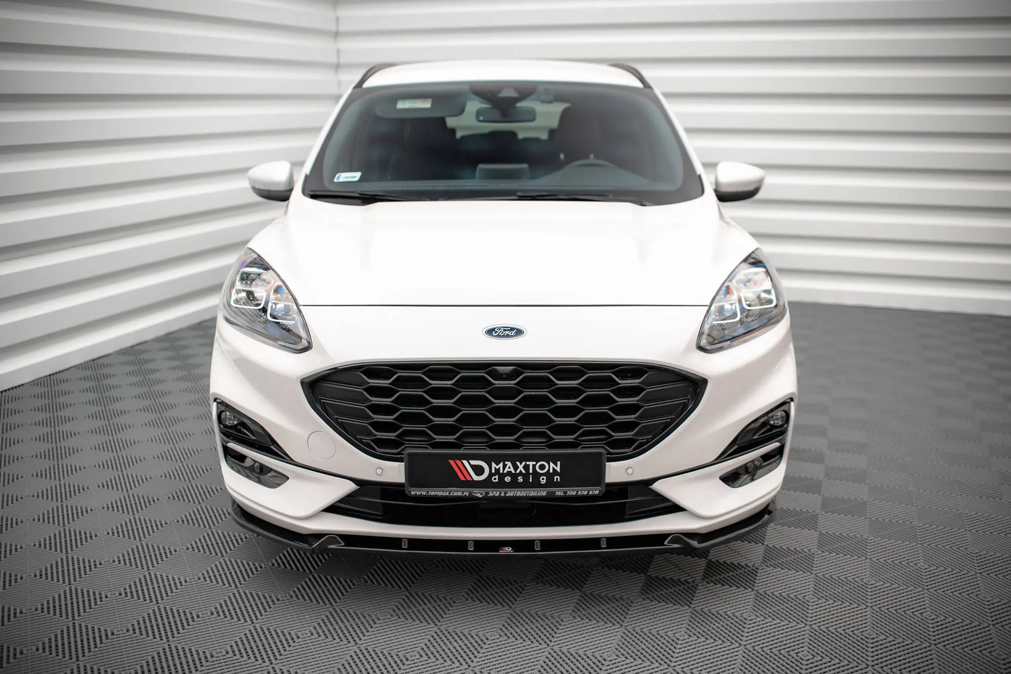 Frontspoiler Ford Kuga III ST-Line 2019-> | Glossy Black Edition – bilde 2