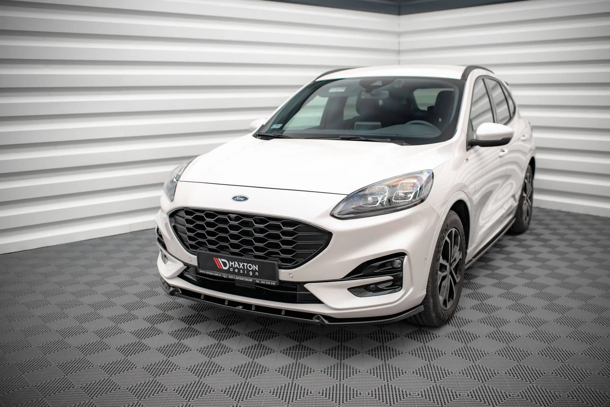 Frontspoiler Ford Kuga III ST-Line 2019-> | Glossy Black Edition – bilde 4
